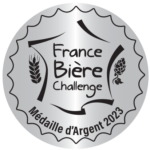 Médaille d'argent au France Bière Challenge 2023 coreff beiz'île