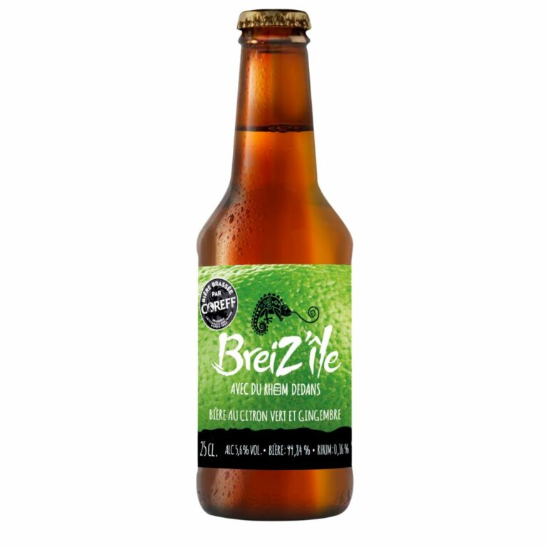 Coreff bière Breiz'île Citron Vert & gingembre