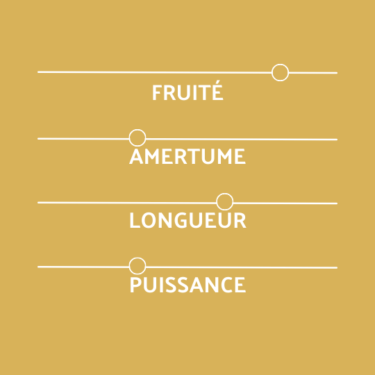 Profil coreff bière Blonde Bio